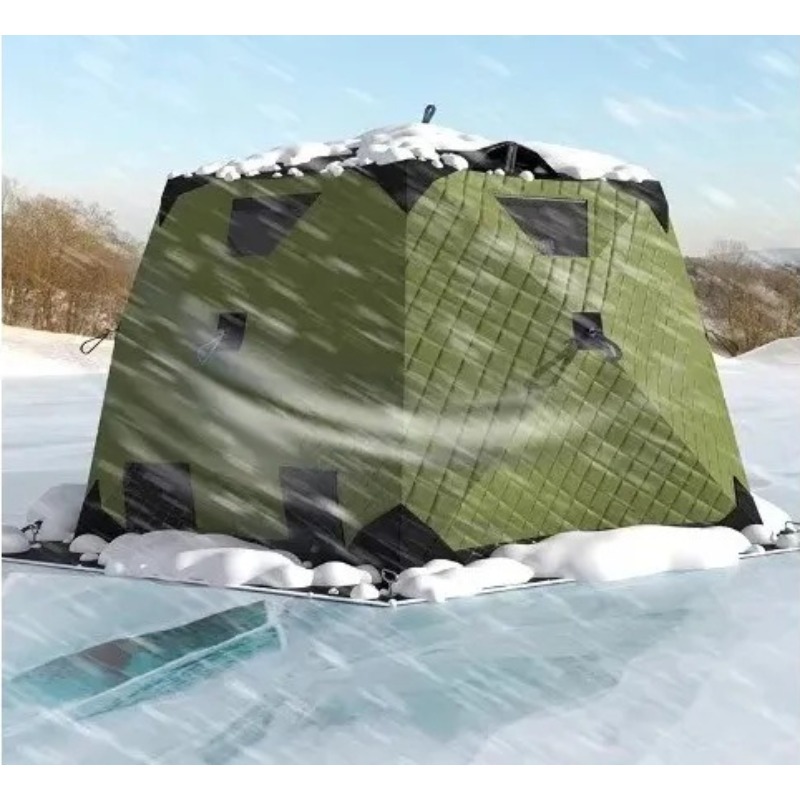 Emergency Mylar Tent - Altıgen Buz Balıkçılığı Çadırı – Kalınlaştırılmış