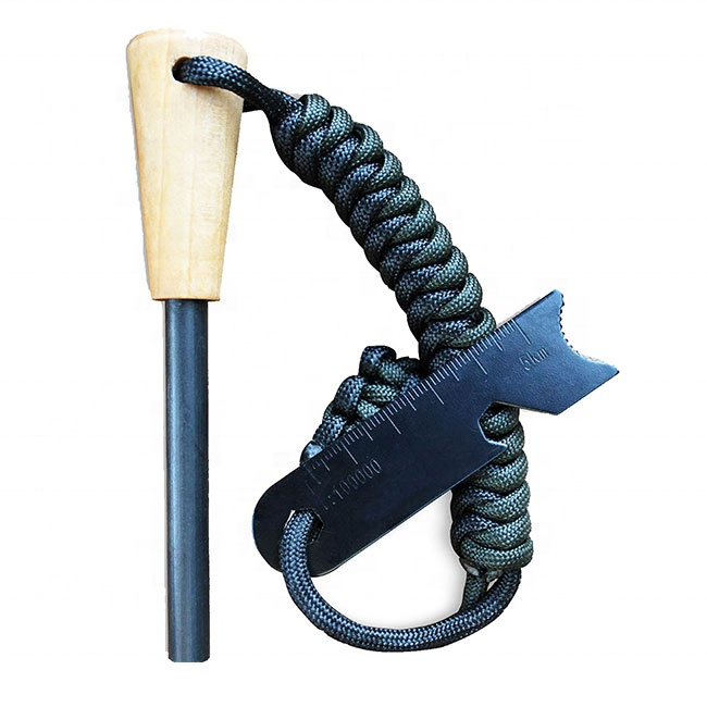 Magnesium Fire Starter - Kampçılık Hayatta Kalma Magnezyum Çakmaktaşı Ateş