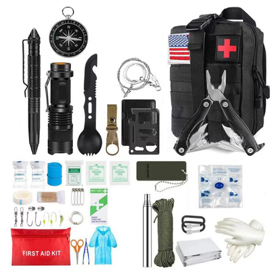 Bivy Bag Emergency - Survival ilk yardım kiti Survival tam
