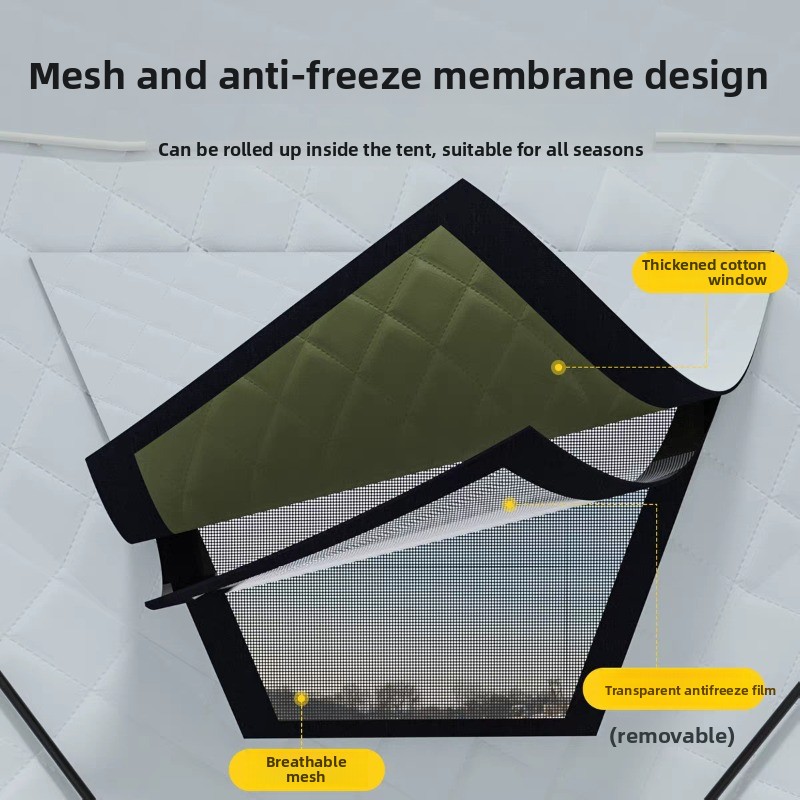 Altıgen Buz Balıkçılığı Çadırı - Emergency Mylar Tent incelemesi ve fiyatı