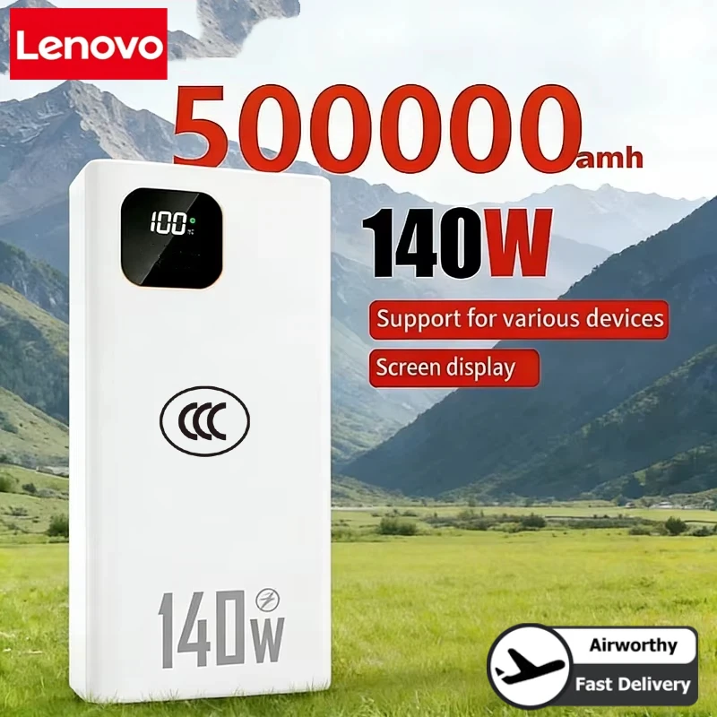 Lenovo 140W 500000mAh Ultra Ka - Solar Emergency Charger incelemesi ve fiyatı