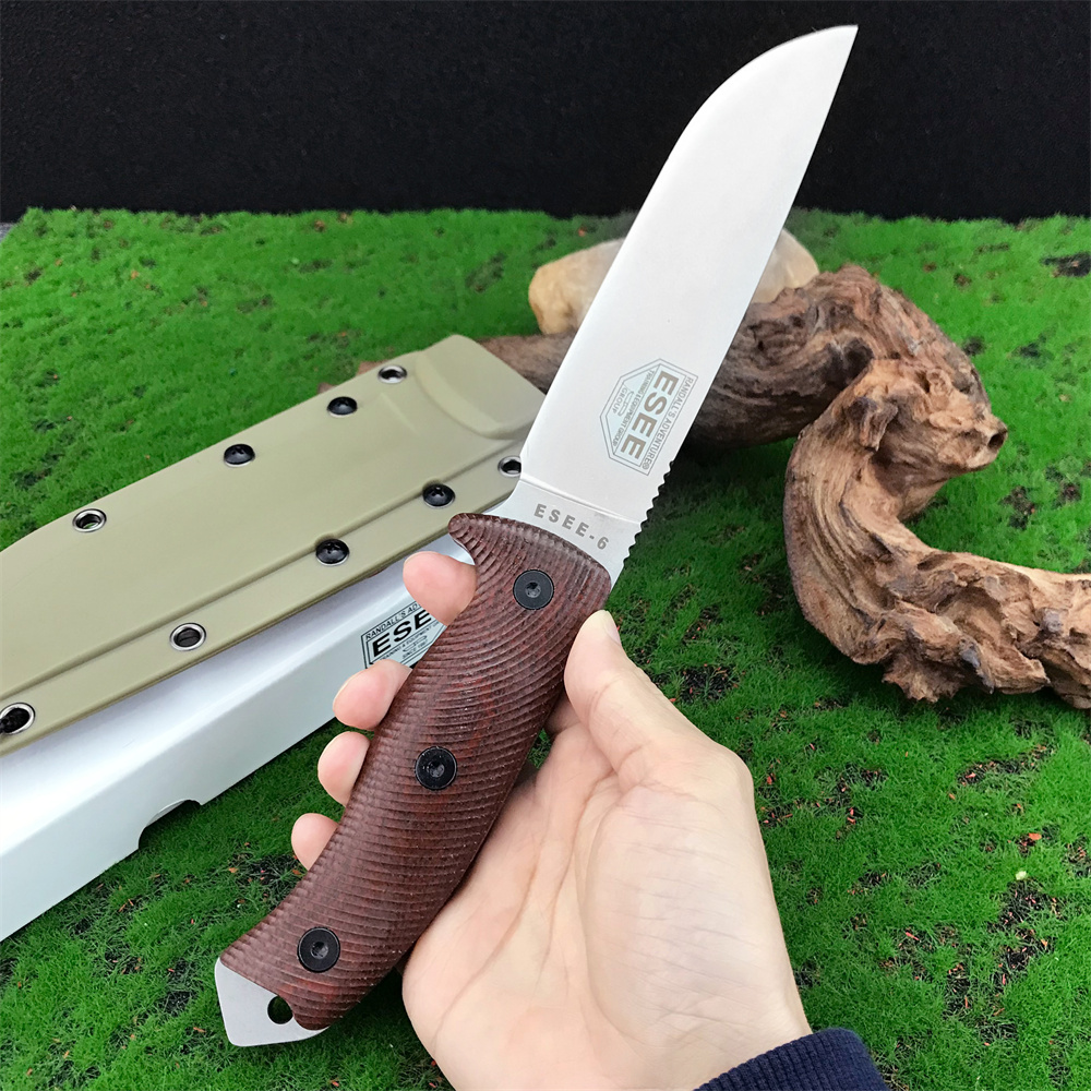 Yeni Özel ESEE-6 Sabit Namlulu - Bushcraft Knife Fixed incelemesi ve fiyatı
