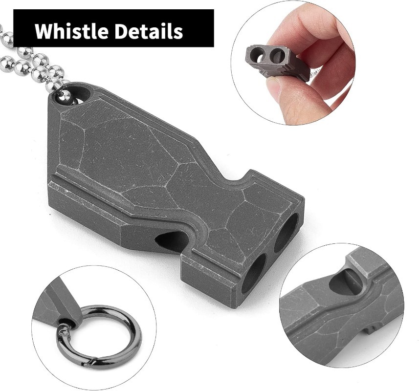 Titanyum Acil Durum Hayatta Ka - Emergency Whistle Loud incelemesi ve fiyatı
