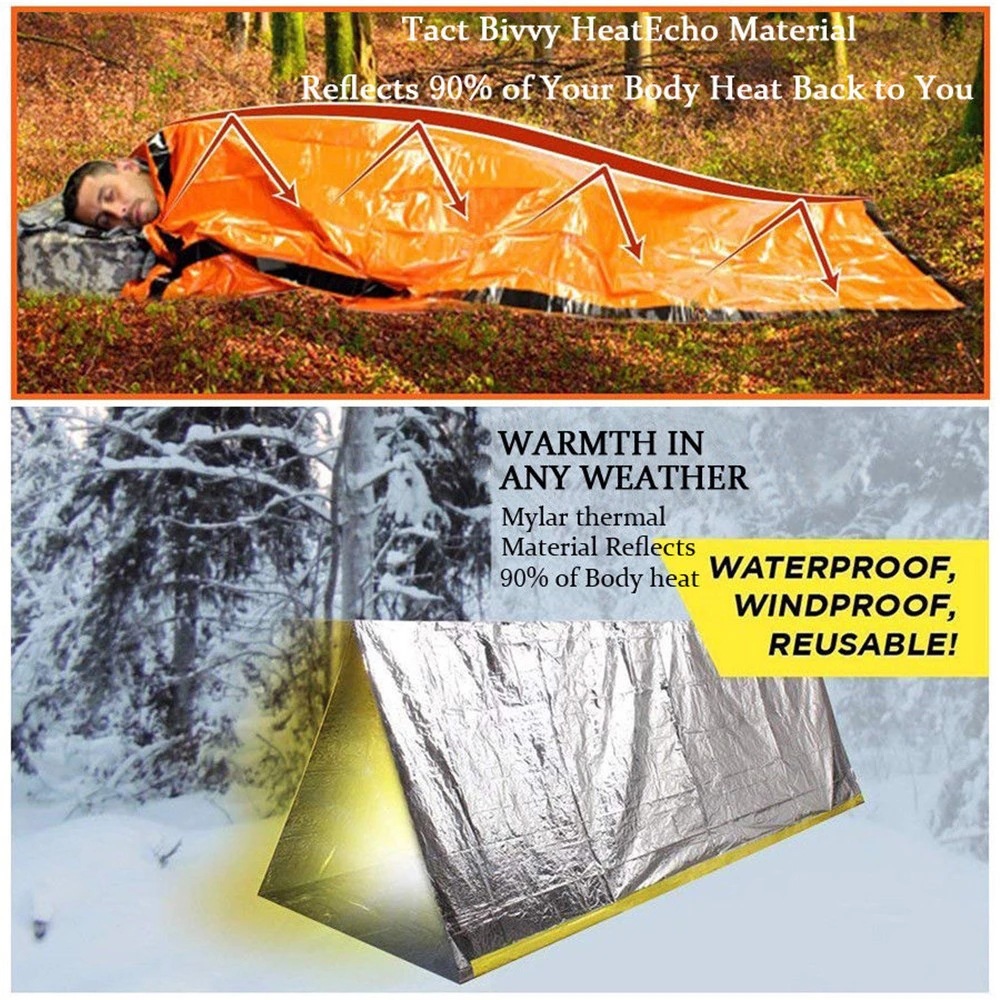 Acil Durum Uyku Tulumu, Hayatt - Emergency Mylar Tent incelemesi ve fiyatı