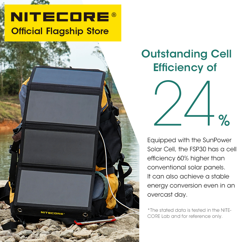 NITECORE FSP30 30W Taşınabilir - Solar Emergency Charger incelemesi ve fiyatı